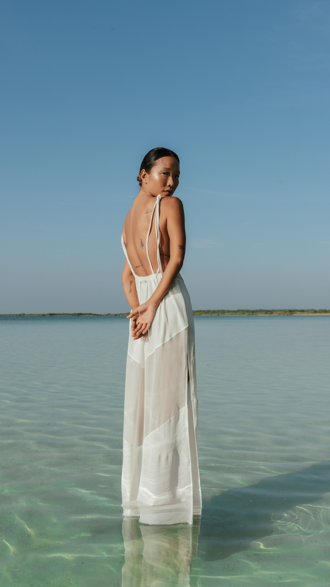 Vestido Anat combinado