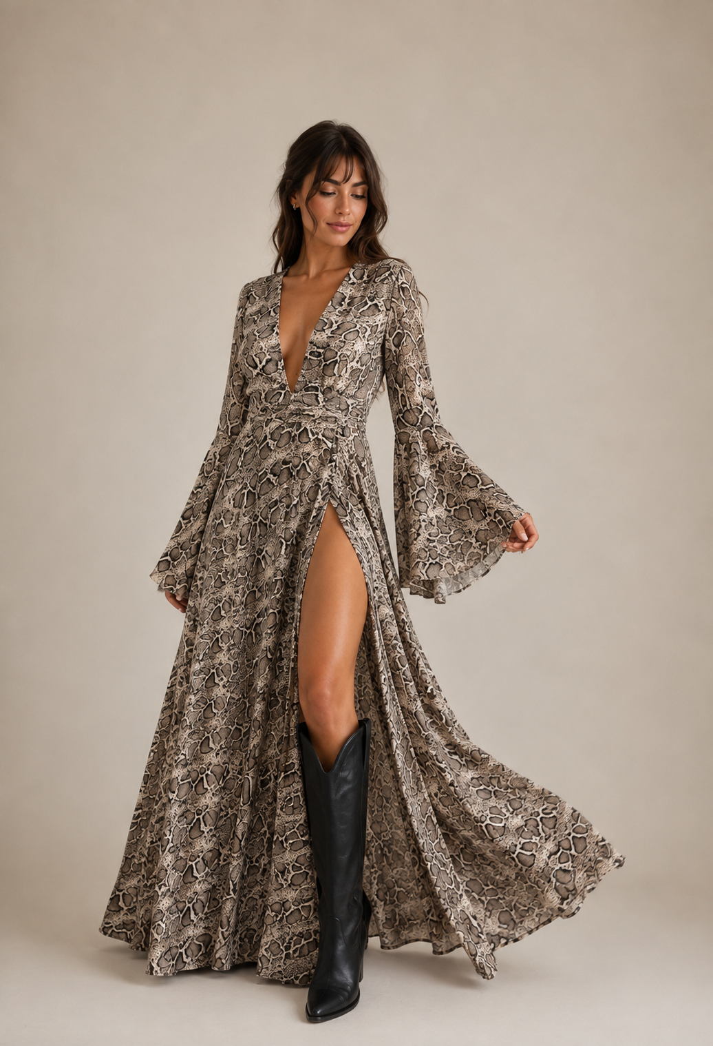Vestido Flandes Largo