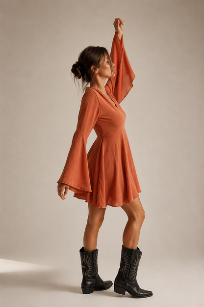 Vestido Flandes corto