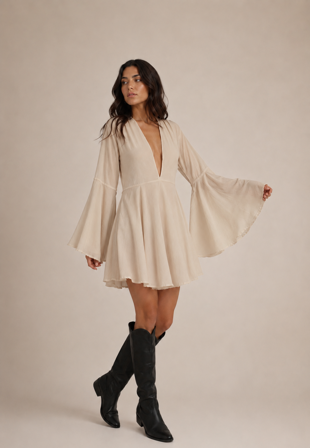 Vestido Flandes corto